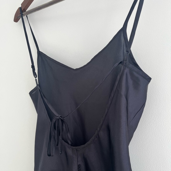 Vintage black lace lasenza night slip - Picture 4 of 5